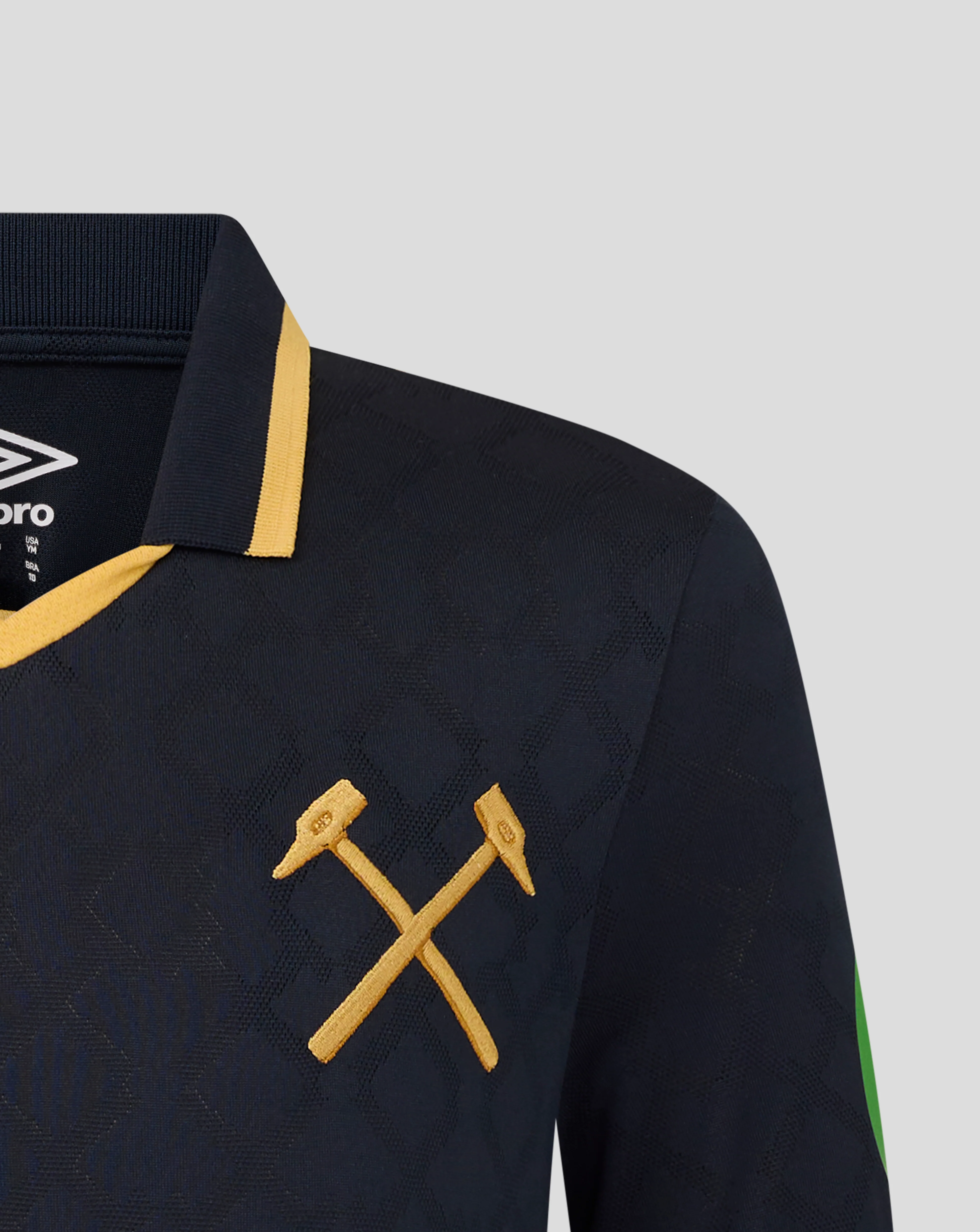 West Ham Junior 25/26 Third Kit Short Sleeve Shirt - Image 3
