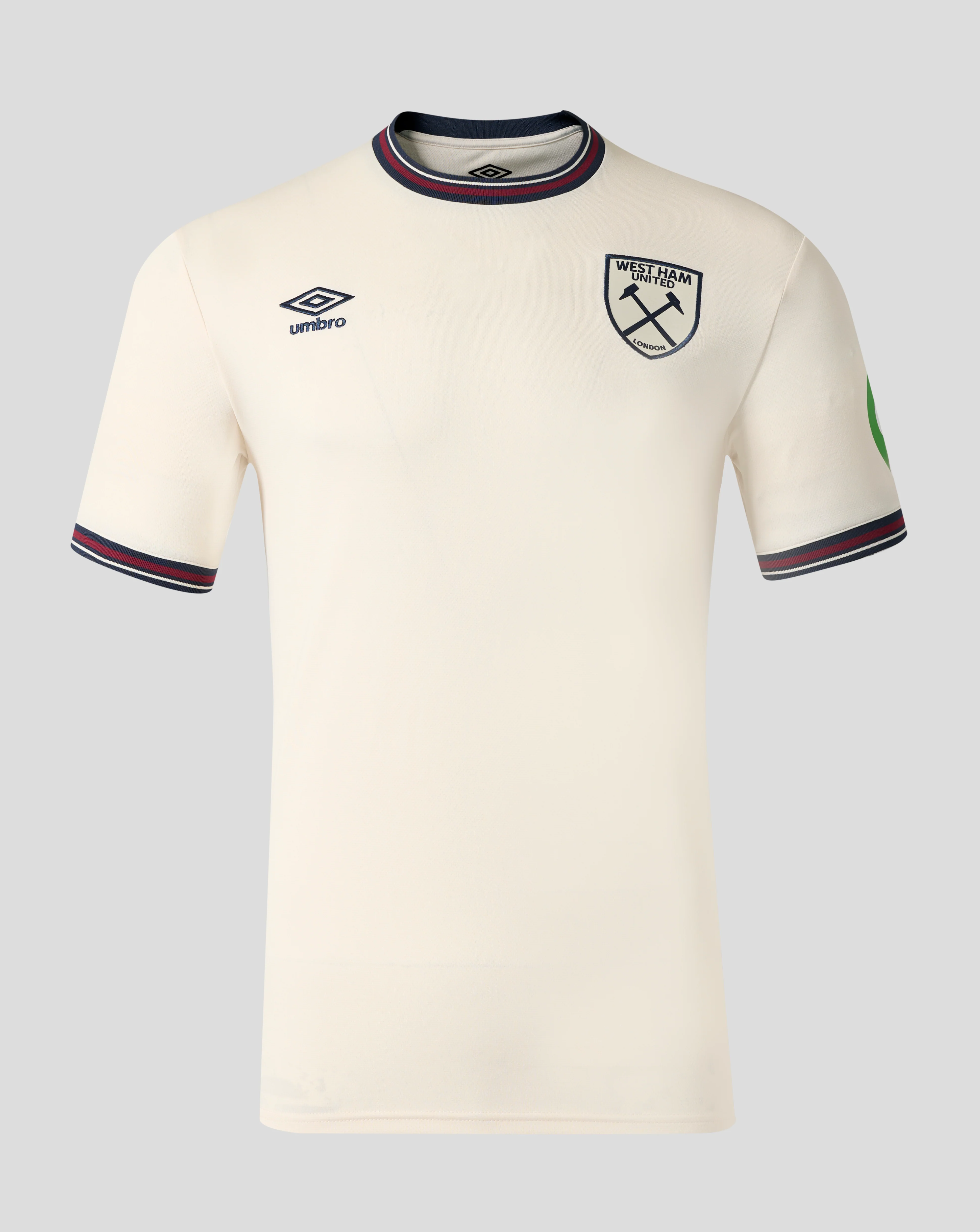 West Ham Men's 25/26 Away Short Sleeve Shirt - White