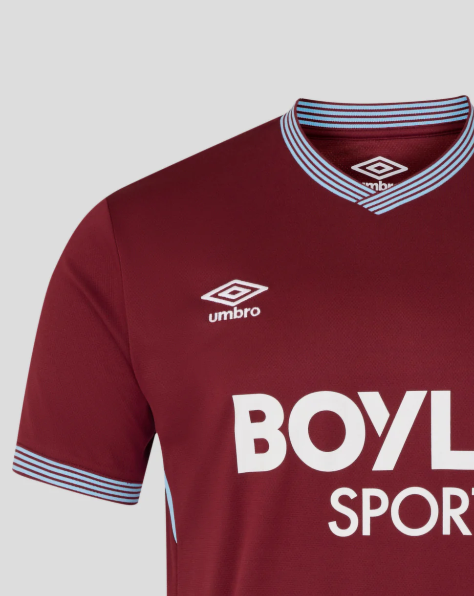 West Ham Men's 25/26 Home Short Sleeve Shirt - Image 4