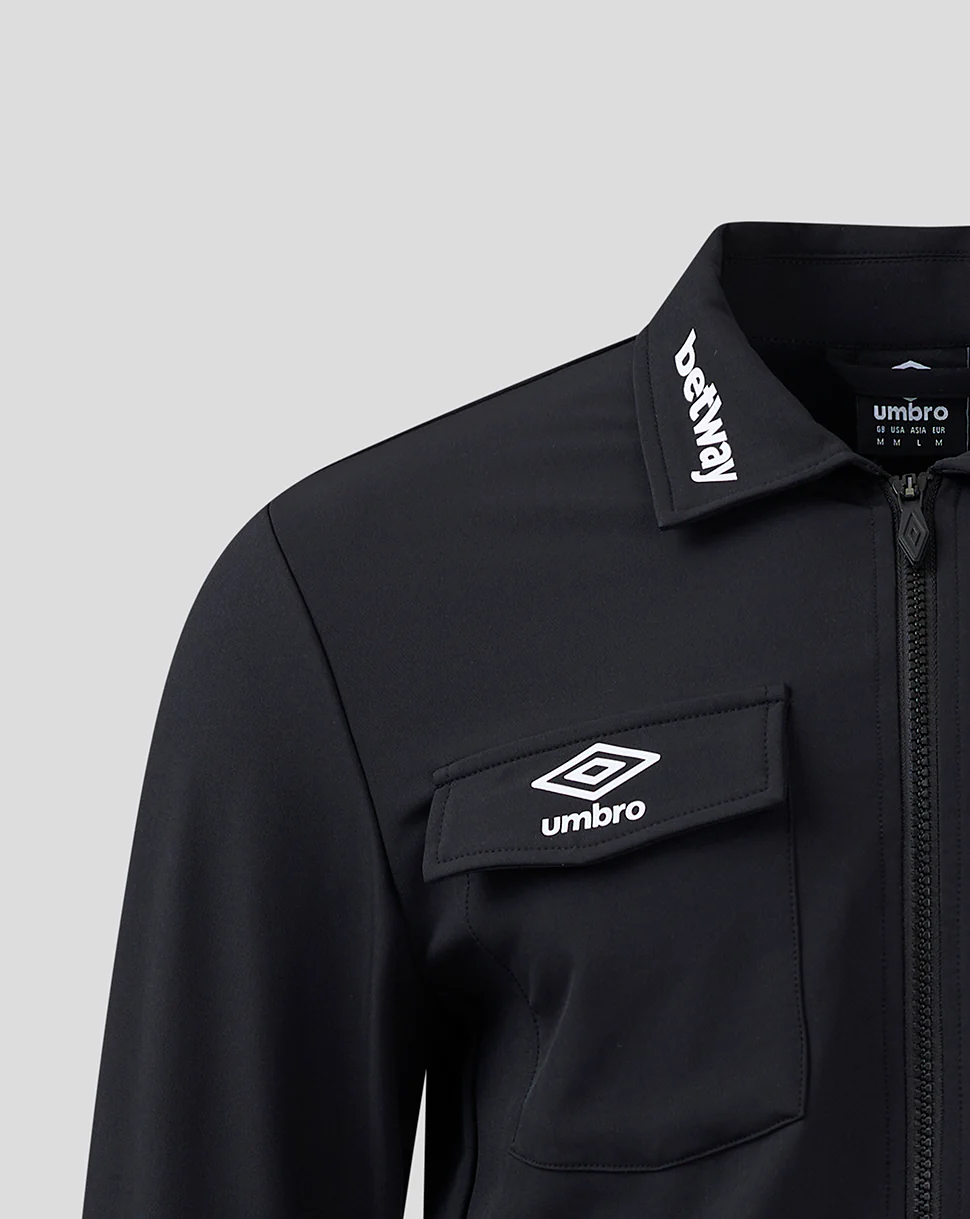 West Ham 24/25 Men's Presentation Jacket  - Black - Image 4