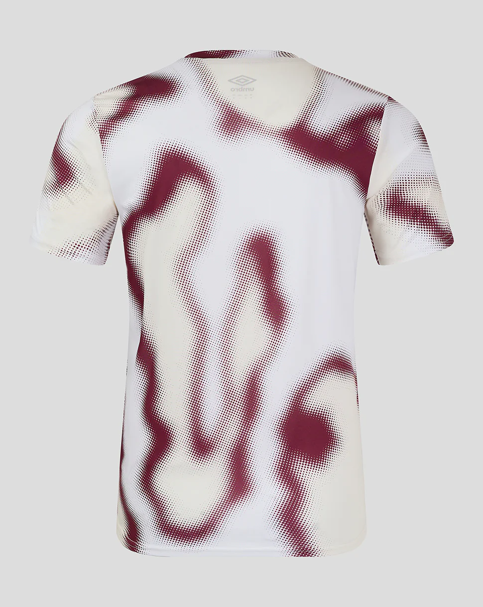 West Ham 24/25 Men's Warm Up Jersey - White - Image 2