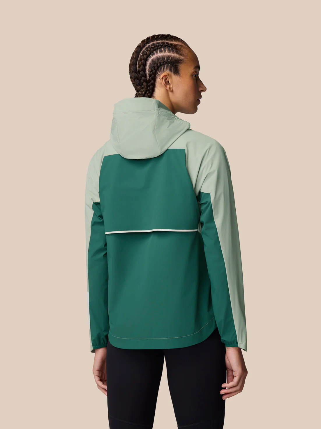 Apex Training Wind Jacket - Sage - Image 2