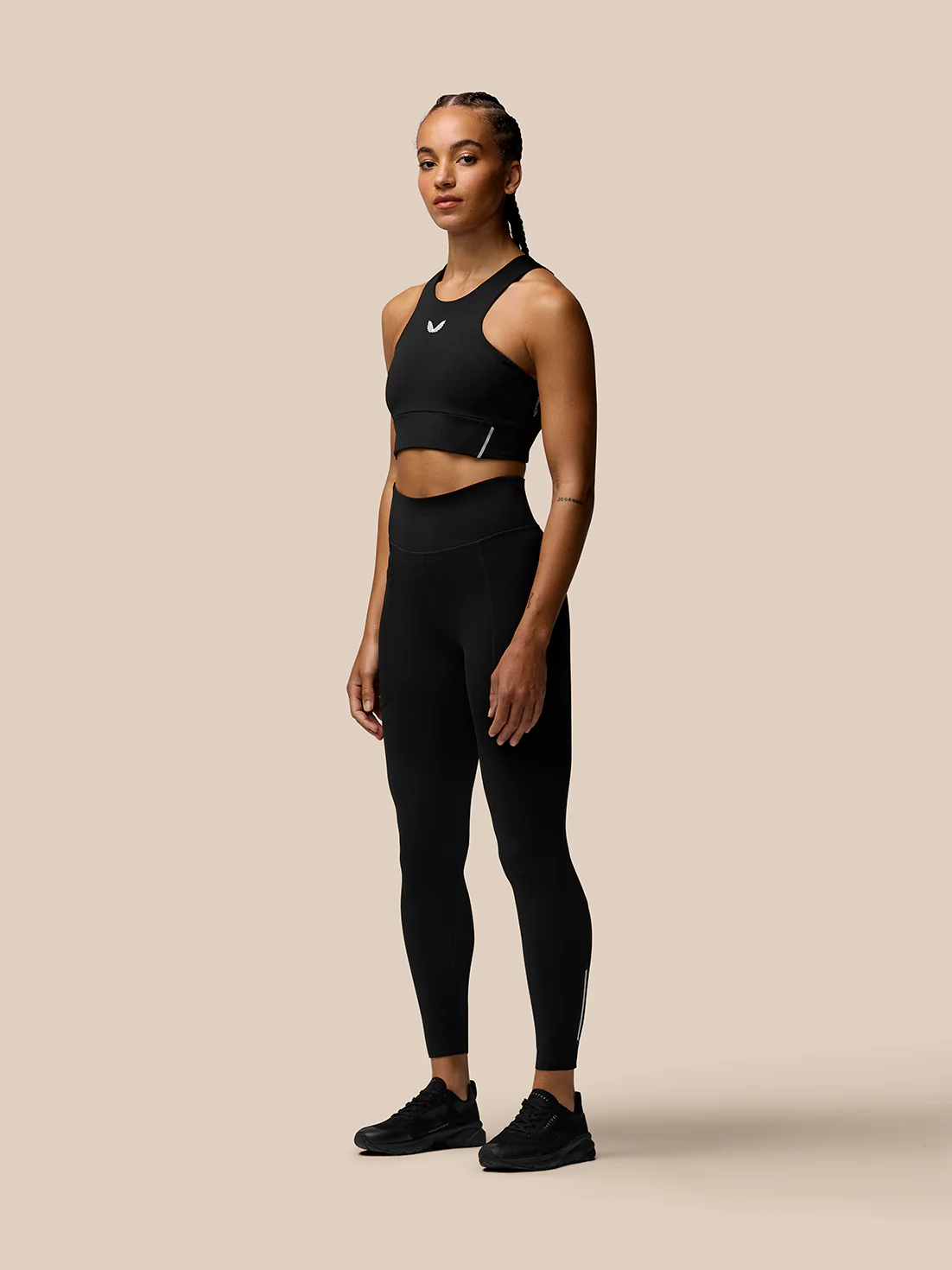 Apex Training Sports Bra - Black - Image 6