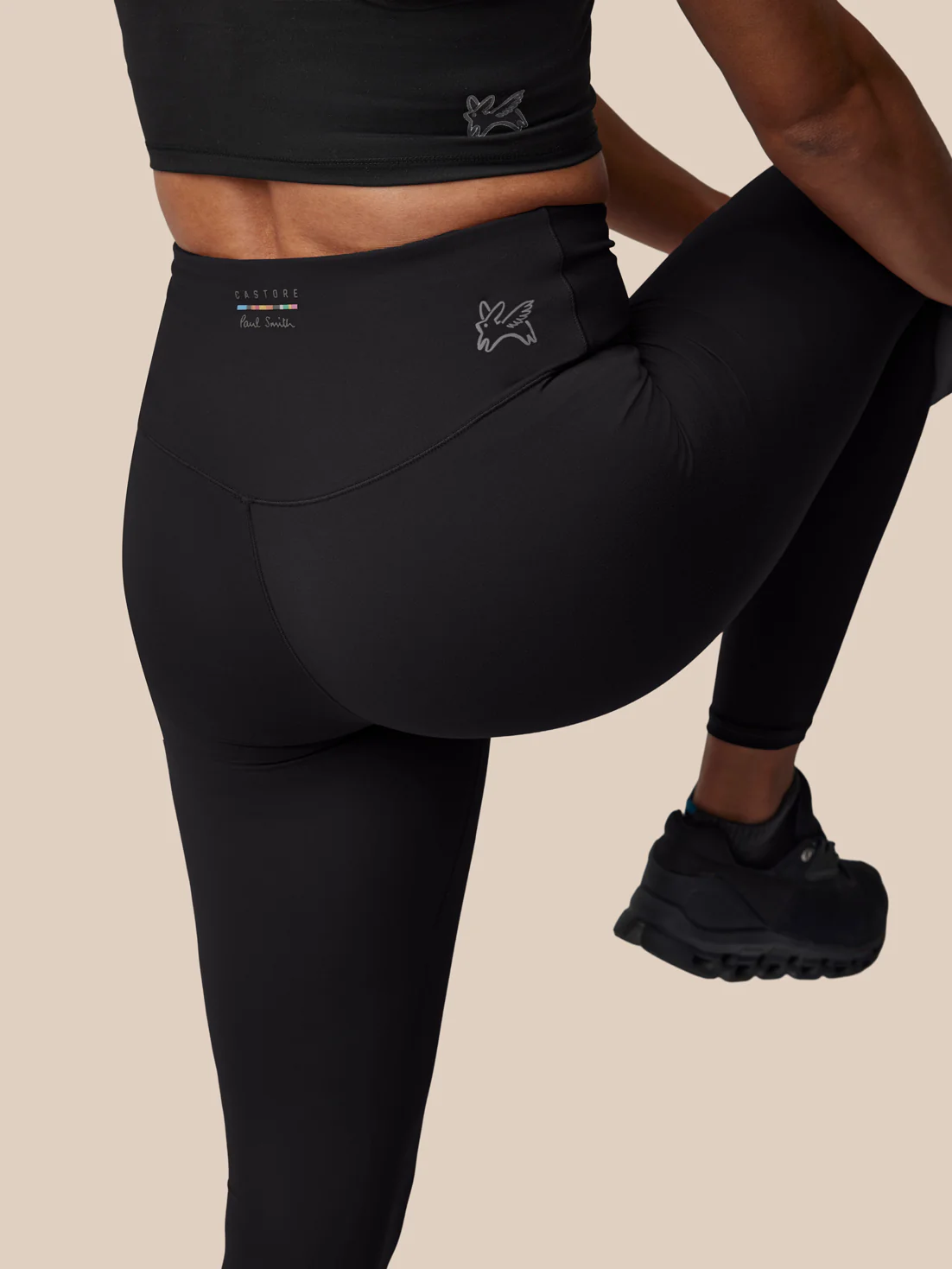 Women’s x Paul Smith Performance Leggings - Black - Image 5