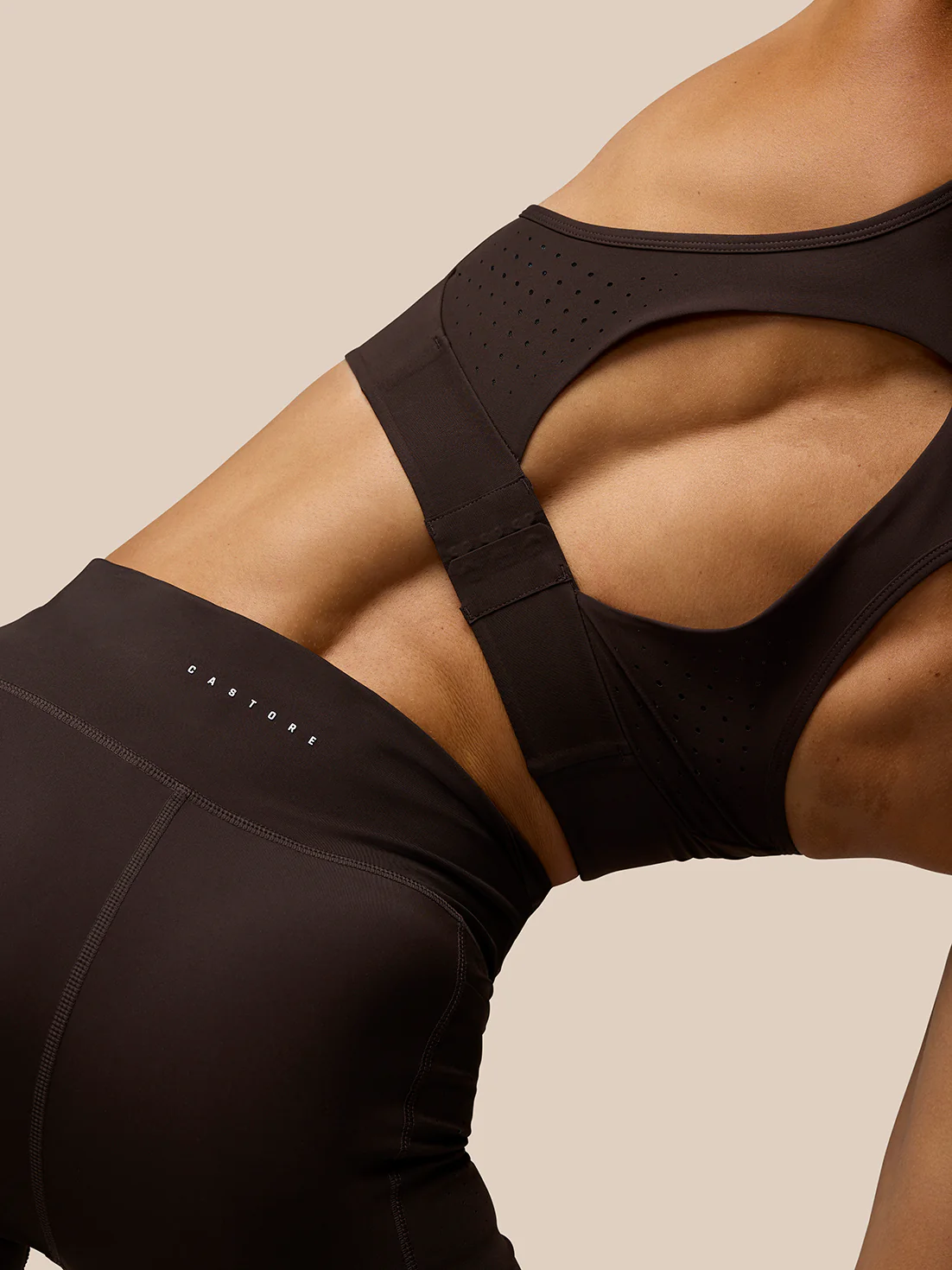 Zone Training Leggings - Brown - Image 4