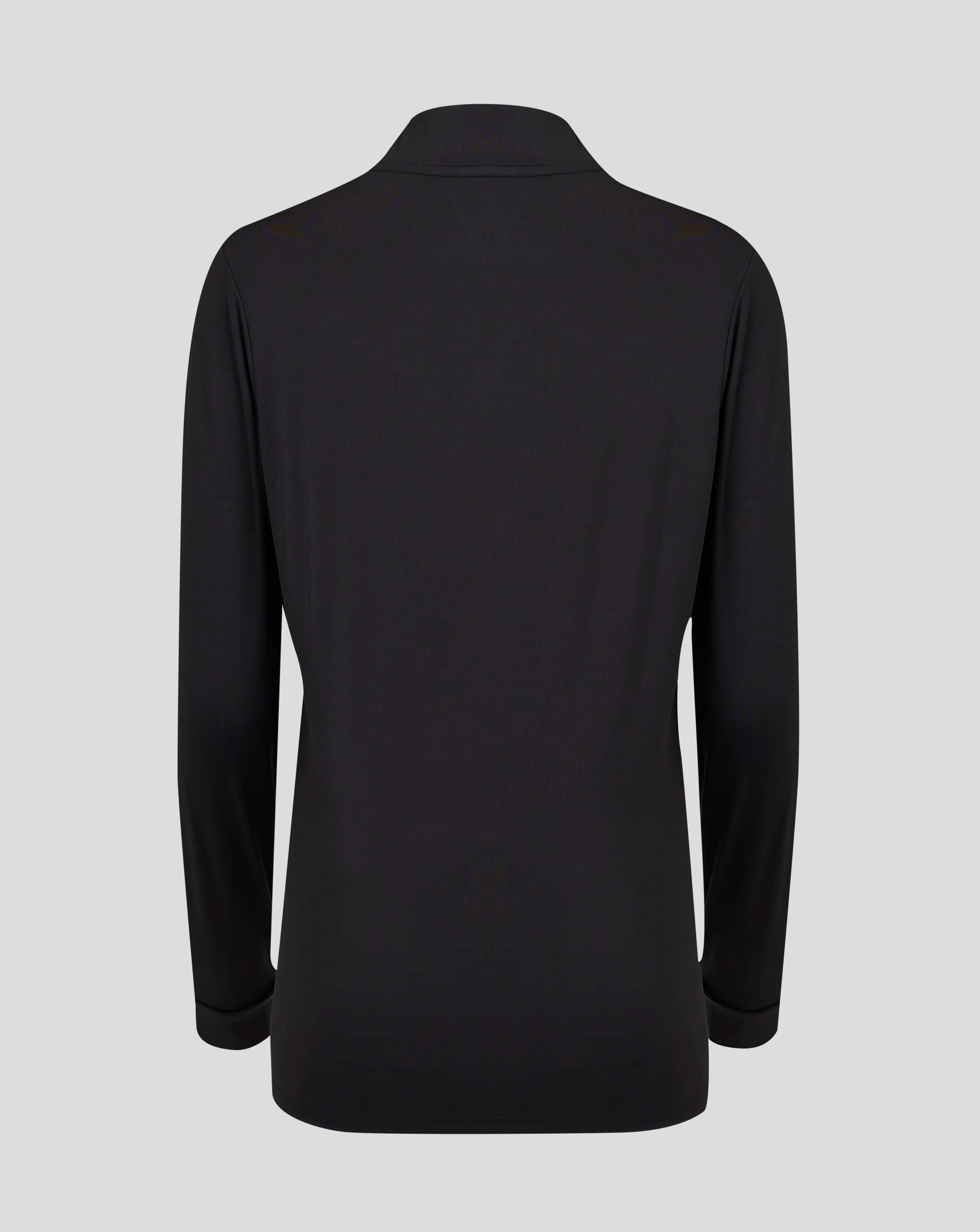 Womens 1/4 Zip - Caviar - Image 2