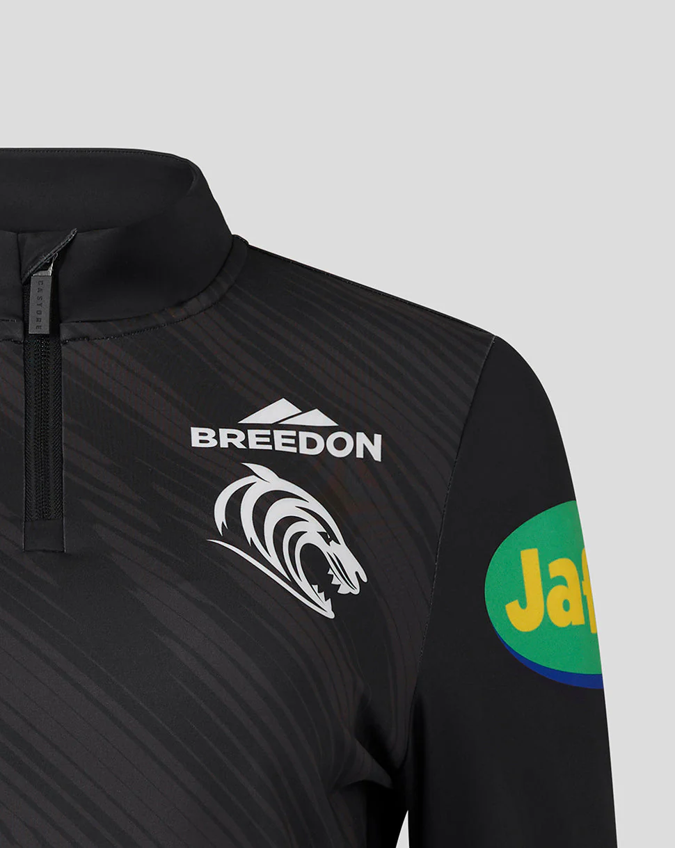 Leicester Tigers Women's 25/26 Training Quarter Zip - Black - Image 3