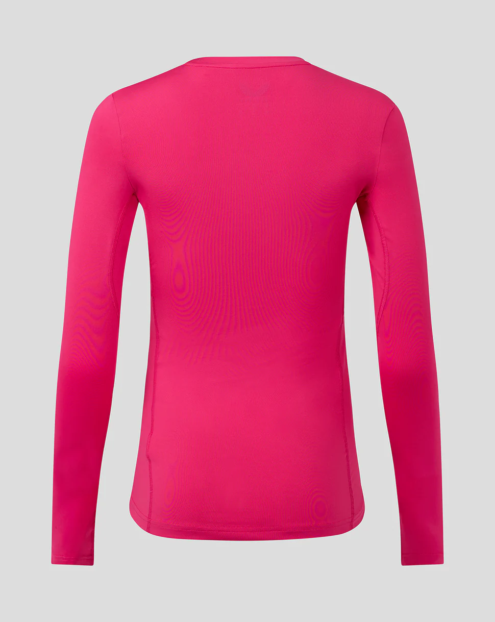 Womens Baselayer Long Sleeve Top - Beetroot Purple - Image 2