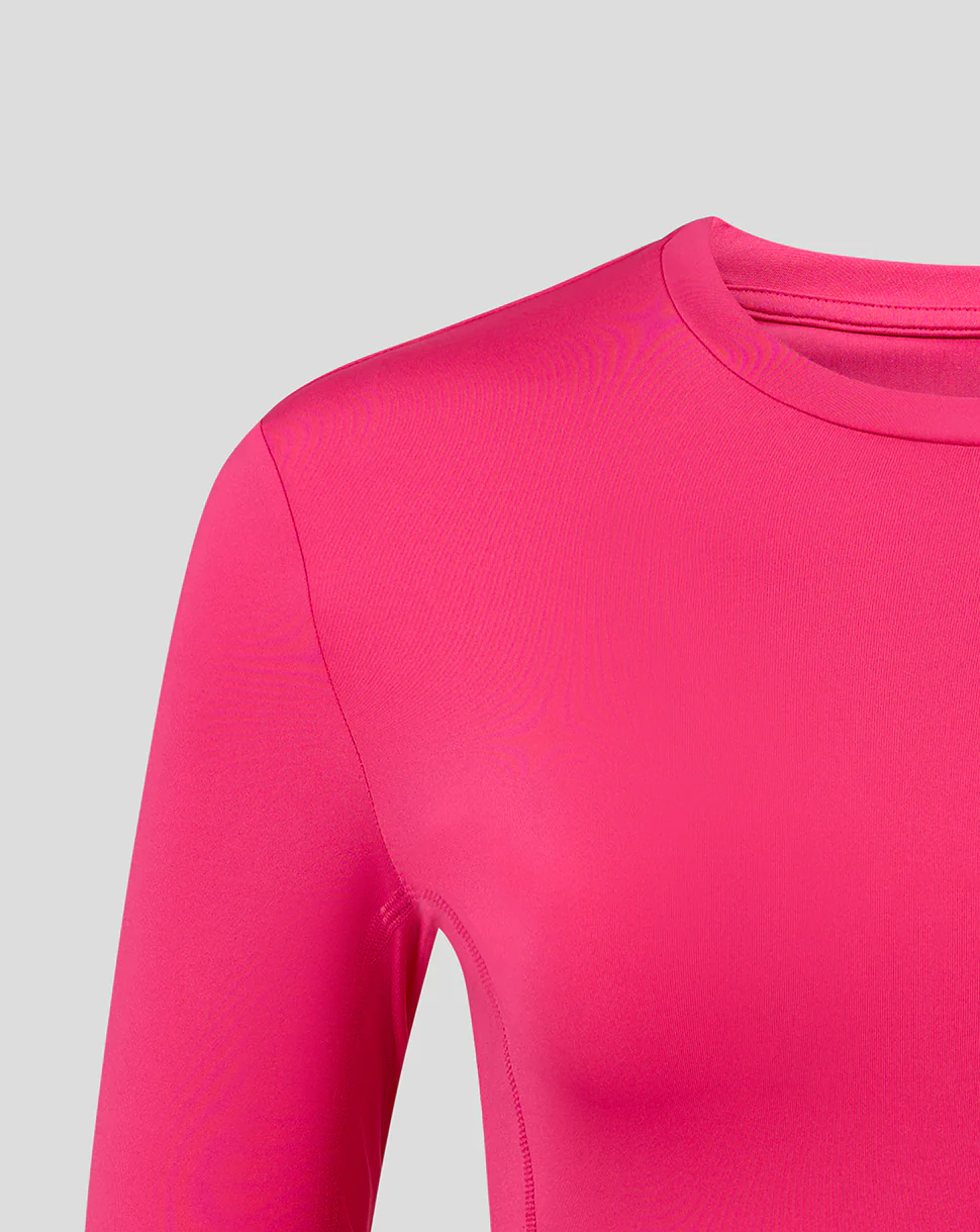 Womens Baselayer Long Sleeve Top - Beetroot Purple - Image 4