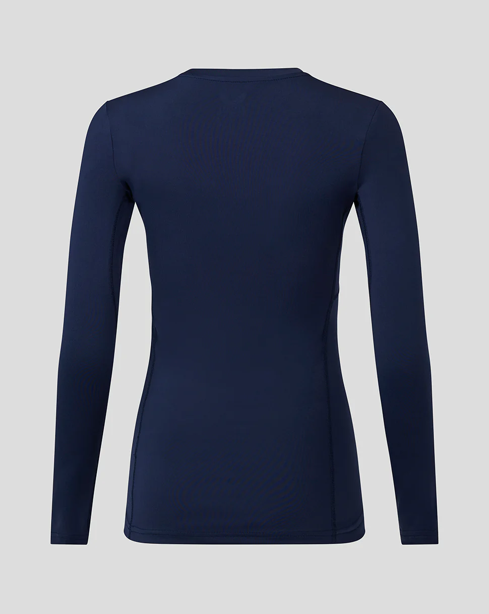 Womens Baselayer Long Sleeve Top - Peacoat - Image 2
