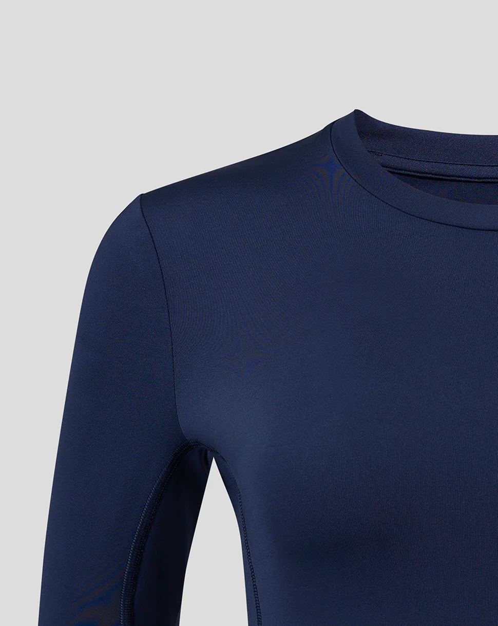 Womens Baselayer Long Sleeve Top - Peacoat - Image 4