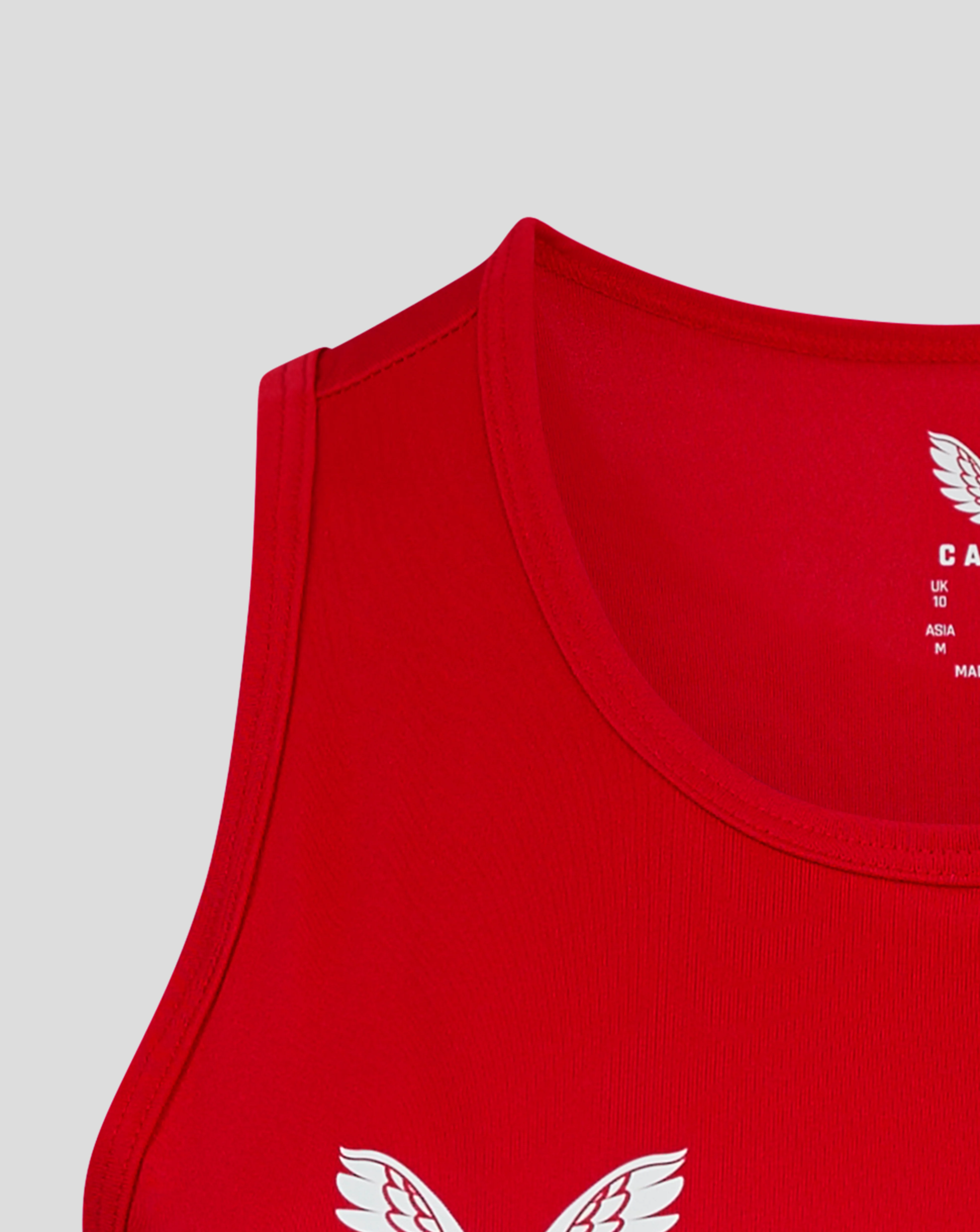 Womens Training Vest - True Red - Image 3