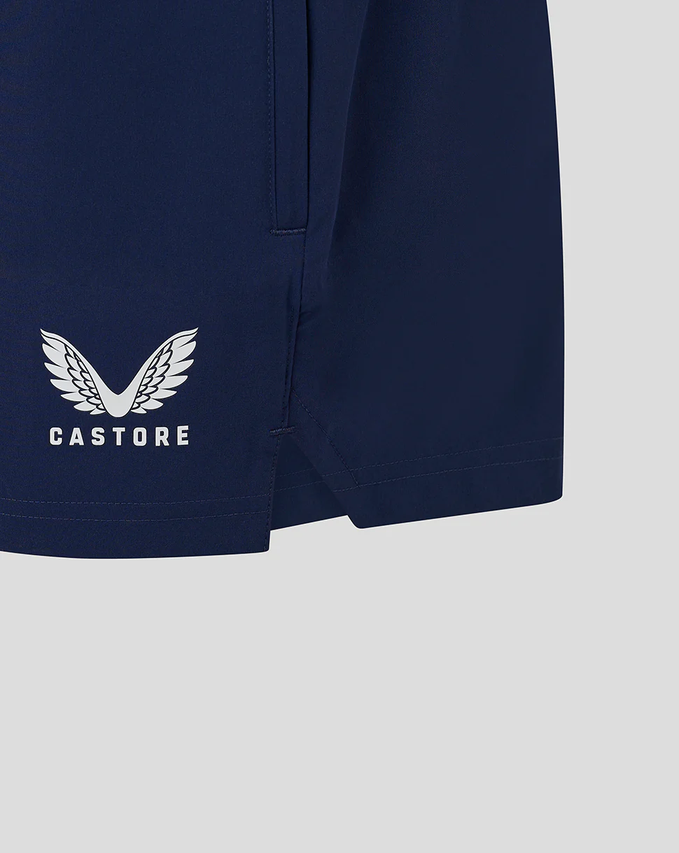 Womens Woven Training Short - Peacoat - Image 3