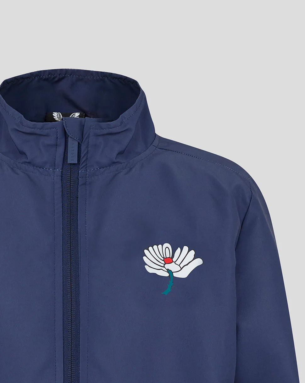 Yorkshire Cricket Junior 26/27 Woven Pre Match Jacket - Peacoat - Image 3