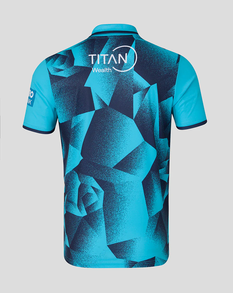 Yorkshire Cricket Men's 26/27 ODI Short Sleeve Jersey - Aquarius - Image 2