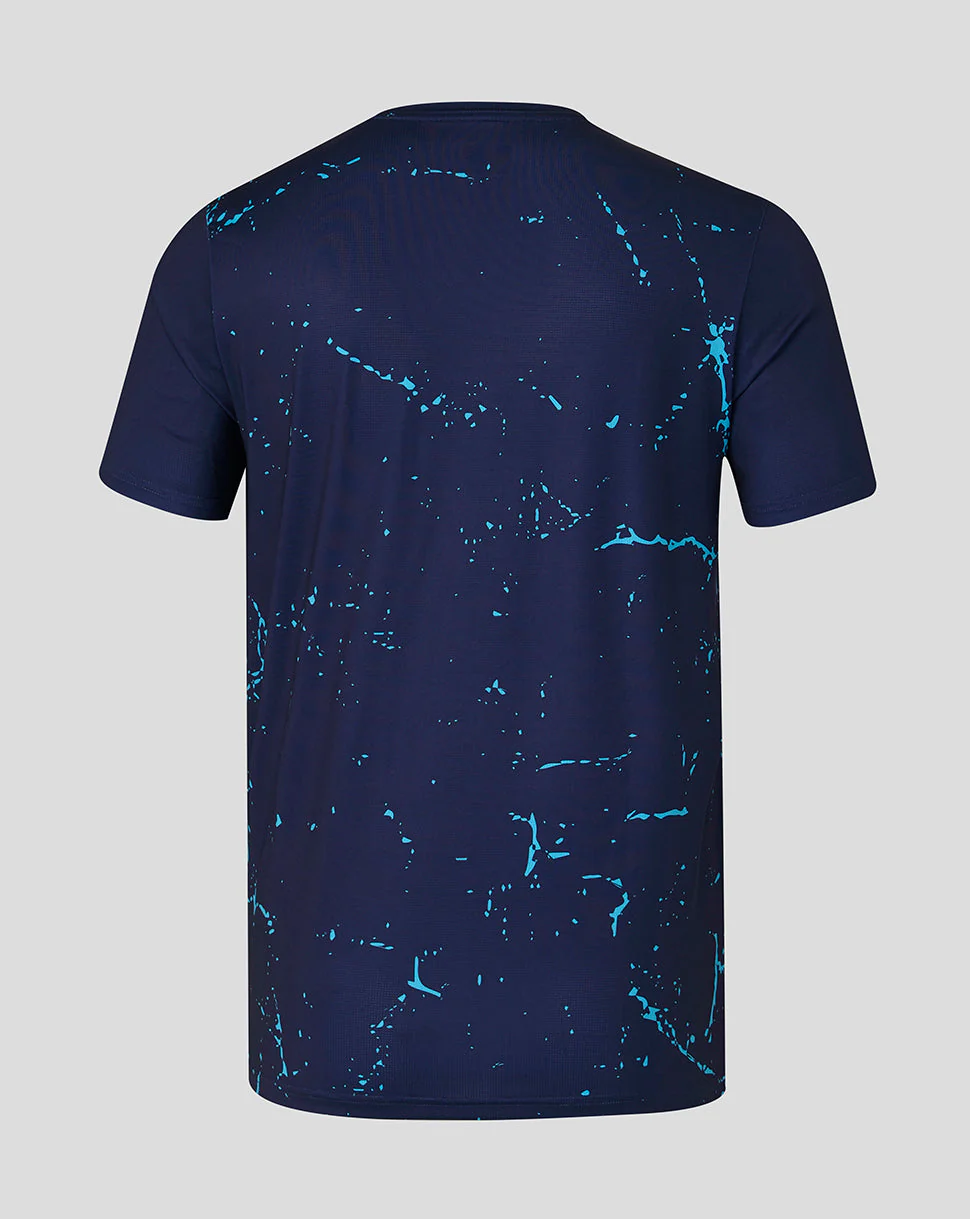 Yorkshire Cricket Men's 26/27 Short Sleeve Performance T-Shirt - Peacoat - Image 2