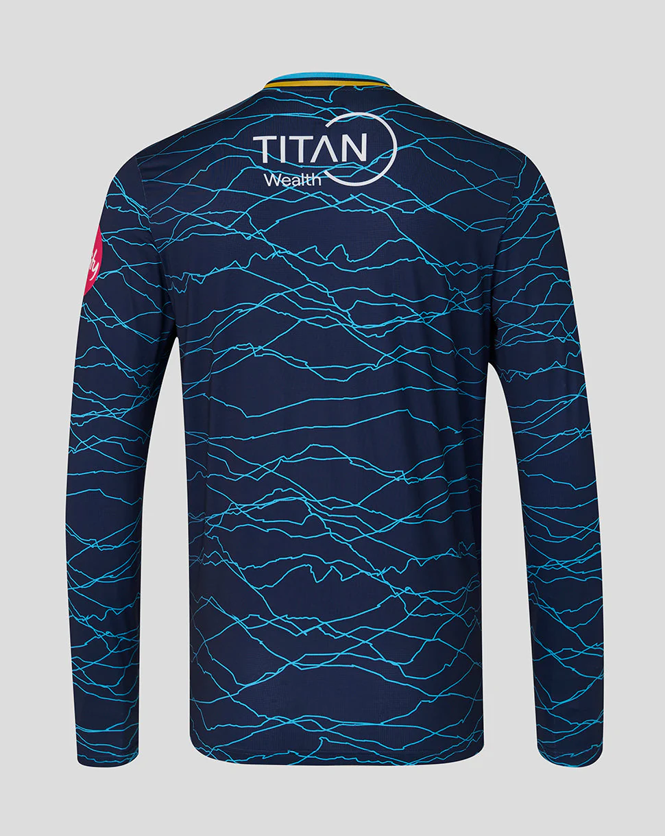 Yorkshire Cricket Men's 26/27 T20 Long Sleeve Jersey - Peacoat - Image 2