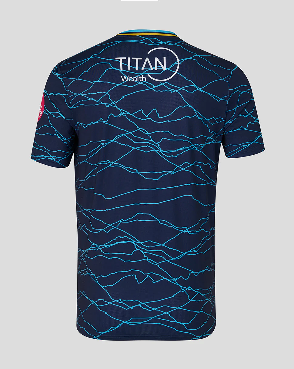 Yorkshire Cricket Men's 26/27 T20 Short Sleeve Jersey - Peacoat - Image 2