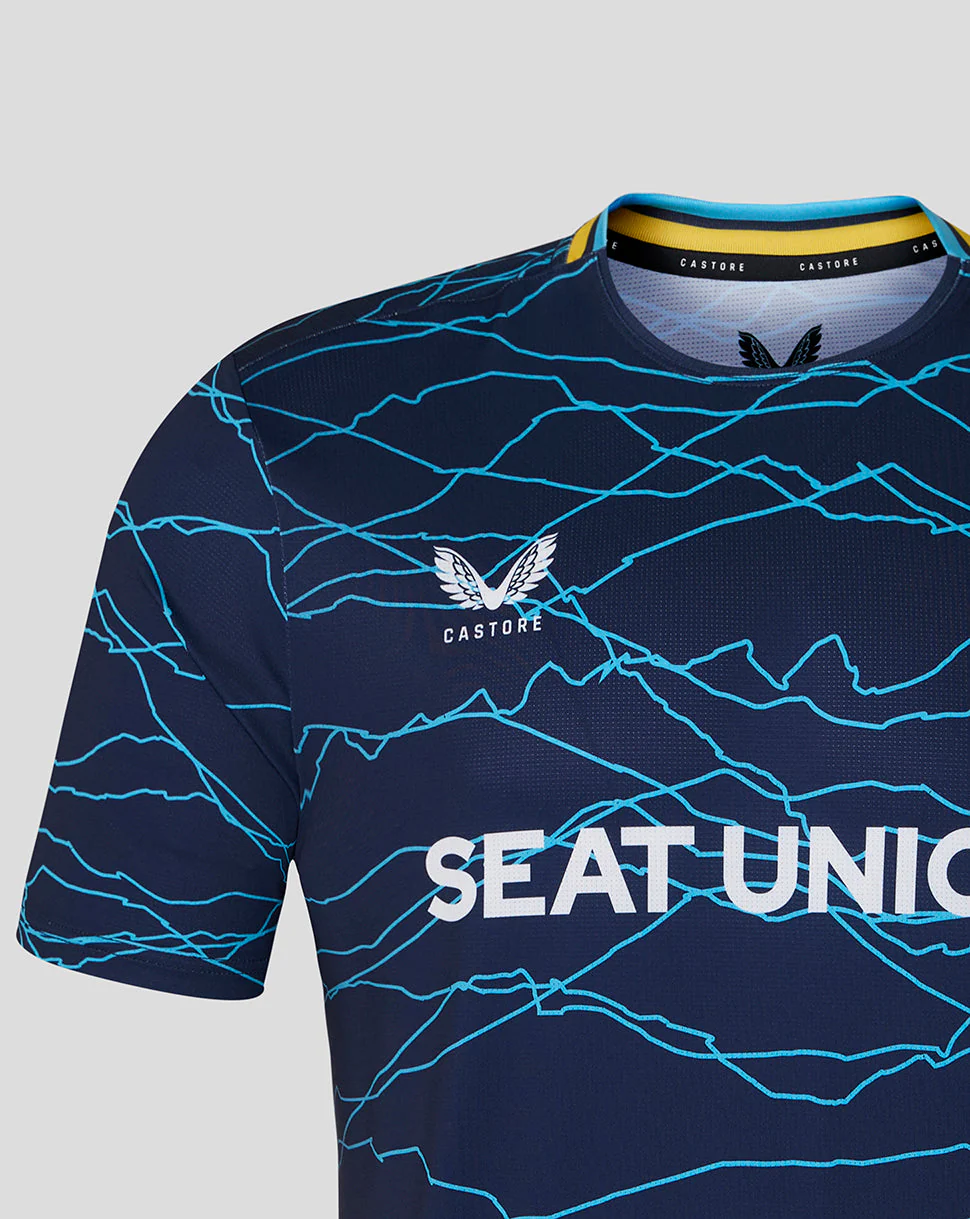 Yorkshire Cricket Men's 26/27 T20 Short Sleeve Jersey - Peacoat - Image 3