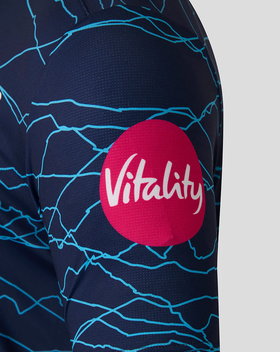 Yorkshire Cricket Men's 26/27 T20 Short Sleeve Jersey - Peacoat - Image 5