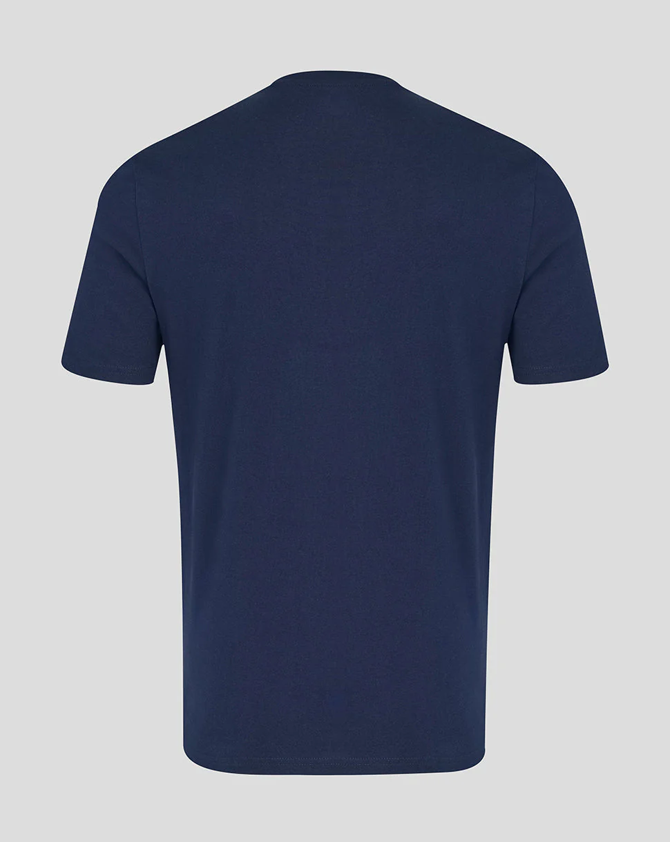 Yorkshire Cricket Unisex 26/27 T-Shirt - Navy - Image 2