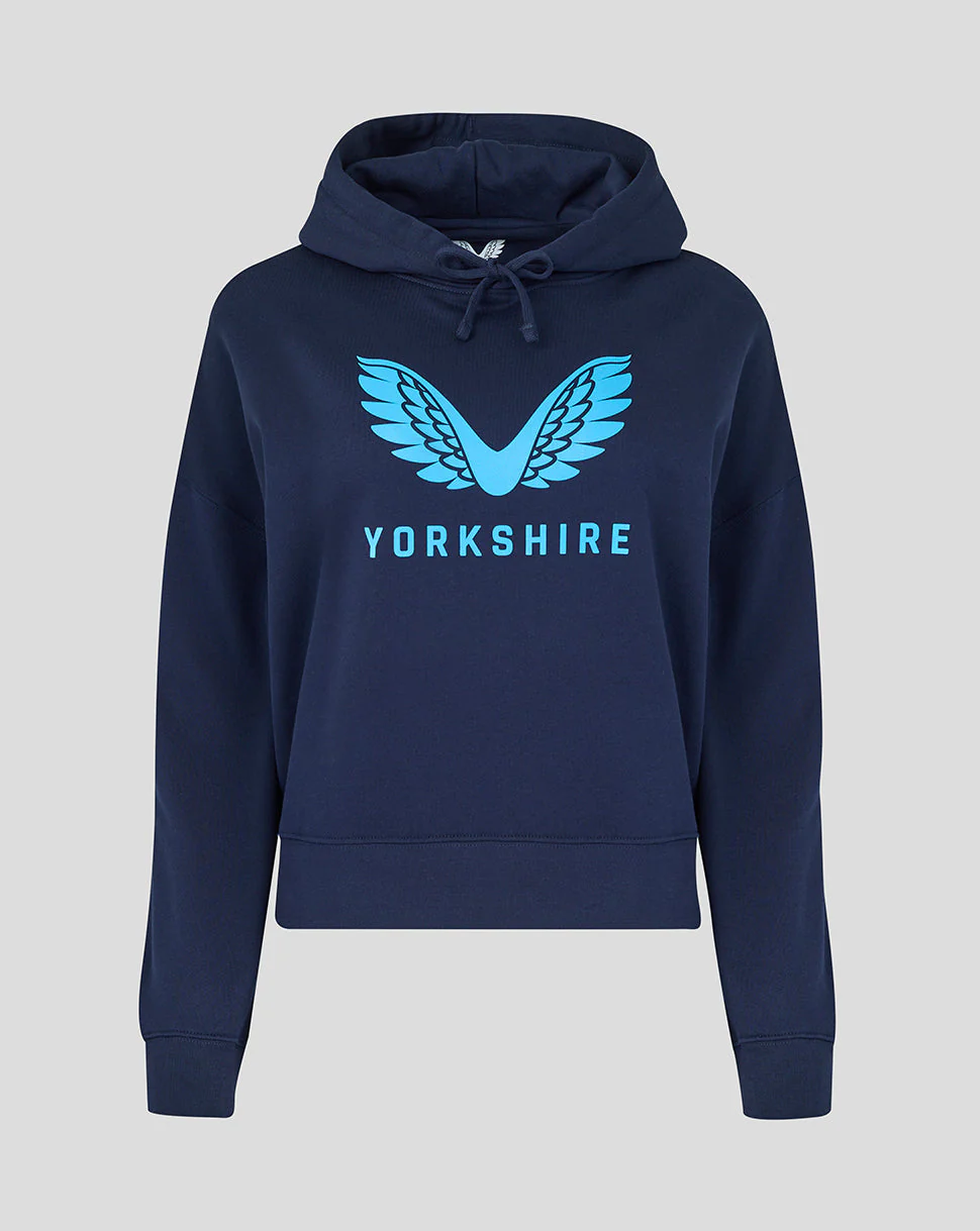 Yorkshire Cricket Women's 26/27 Hoodie - Navy