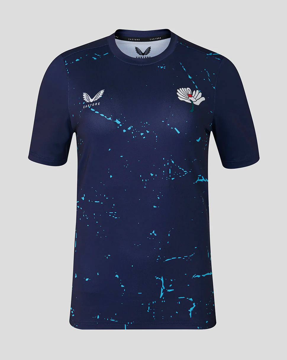 Yorkshire Cricket Women's 26/27 Short Sleeve Performance T-Shirt - Peacoat