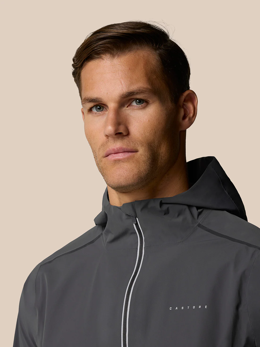 Zone Training LVS Jacket - Gunmetal/ Black Reflective - Image 4