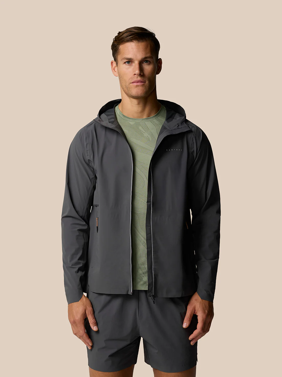 Zone Training LVS Jacket - Gunmetal/ Black Reflective - Image 6