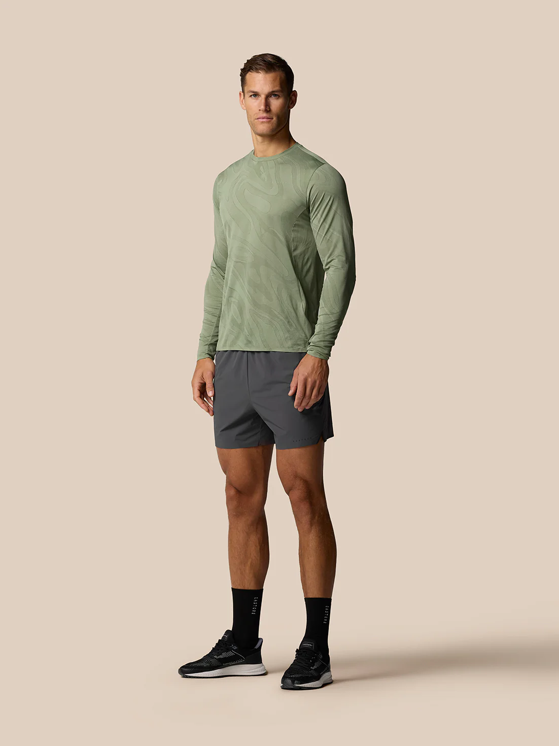 Zone Training LVS Long Sleeve Top - Thyme - Image 5